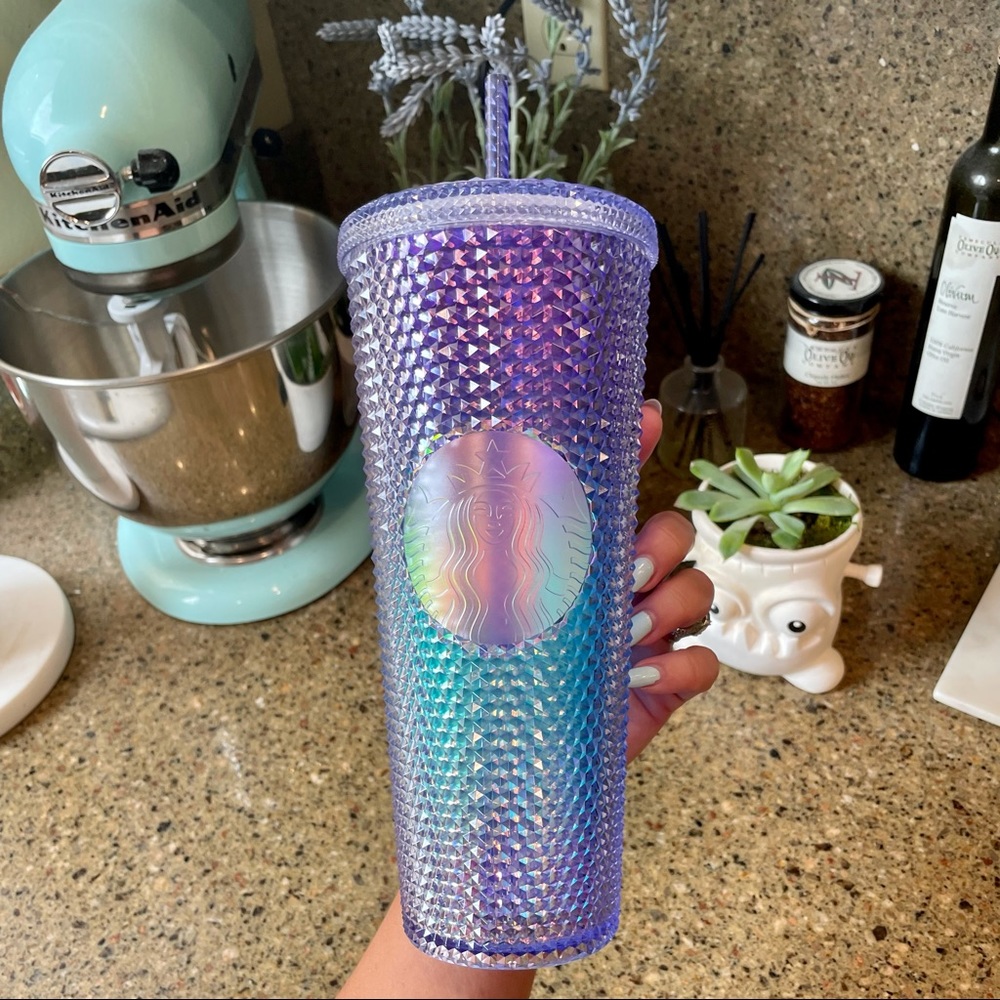 💜Starbucks💙Ombré Bling💎VENTI Studded Tumbler